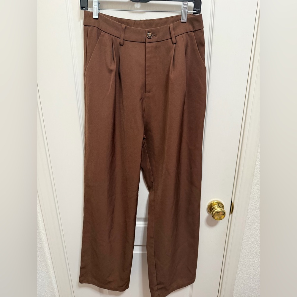 Elegant Women’s Tan Dress Pants